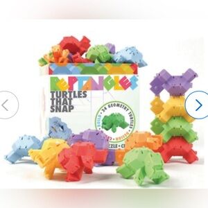 REPTANGLES TURTLES THAT SNAP PUZZLE TOY BUILDING BLOCKS GAME REPLACEMENT ADD ON
